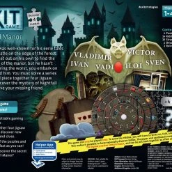 KOSMOS Exit: The Game + Puzzle – Nightfall Manor Board Games