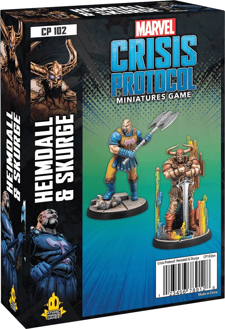 Atomic Mass Games Marvel: Crisis Protocol – Heimdall & Skurge Board Games 1 Atomic Mass Games Marvel: Crisis Protocol – Heimdall & Skurge Board Games