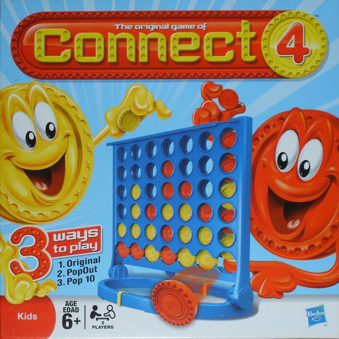 Hasbro Connect 4 (Revised Edition) Board Games 1 Hasbro Connect 4 (Revised Edition) Board Games
