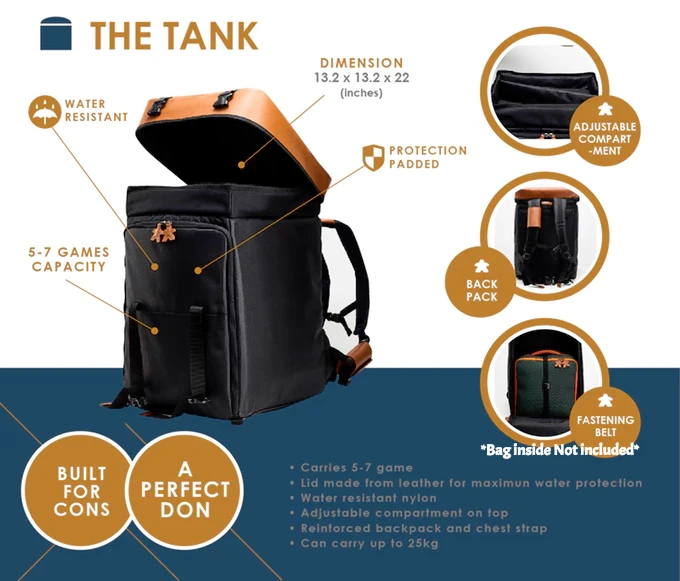 Board Game Truck - The Tank (Glock) Accessories 1 Board Game Truck - The Tank (Glock) Accessories