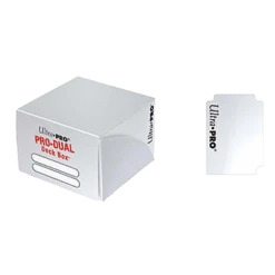 Ultra Pro - PRO Dual Standard White Deck Box (180)
