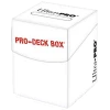 Ultra Pro - PRO 100+ White Deck Box Deck Boxes