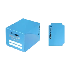 Ultra Pro - PRO Dual Small Light Blue Deck Box (120)