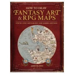 Penguin Random House How To Draw Fantasy Art And RPG Maps (Book) May 16-22, 2022