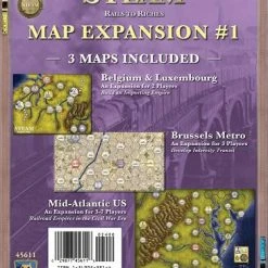 Mayfair Games Steam: Map Expansion #1
