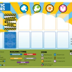 Deep Water Games Fantastic Factories: Playmat Board Games