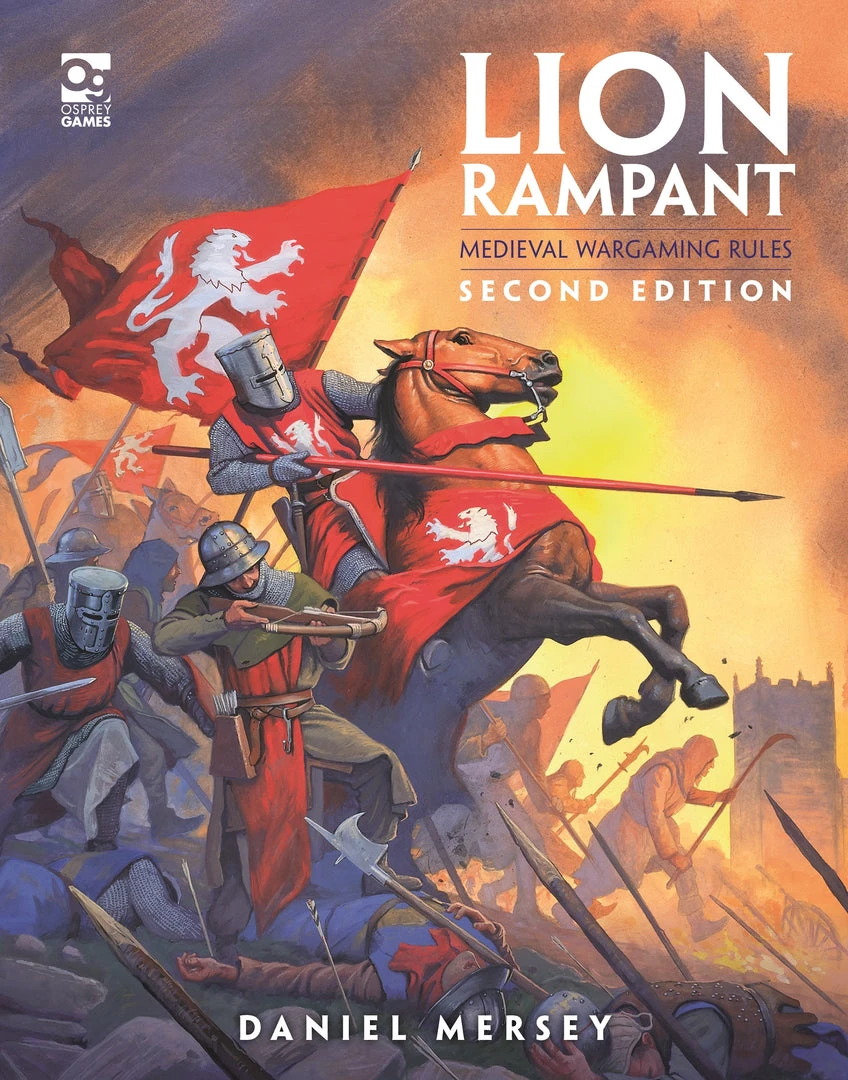Osprey Publishing Lion Rampant: Medieval Wargaming Rules (Second Edition) *PRE-ORDER* Board Games 1 Osprey Publishing Lion Rampant: Medieval Wargaming Rules (Second Edition) *PRE-ORDER* Board Games