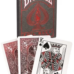 Board Games Bicycle Playing Cards - Metalluxe Red