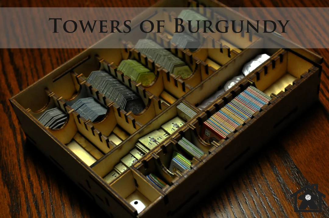 Meeple Realty - The Towers Of Burgundy (Compatible With CASTLES OF BURGUNDY™) 2 Meeple Realty - The Towers Of Burgundy (Compatible With CASTLES OF BURGUNDY™)