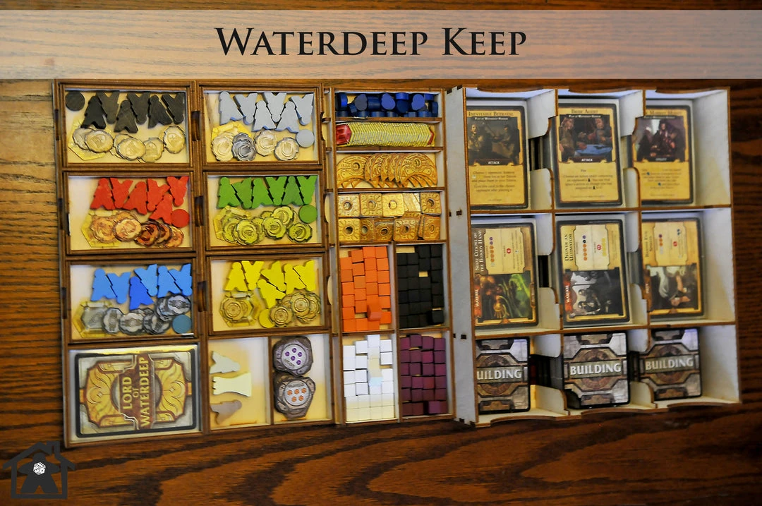 Meeple Realty - Waterdeep Keep (Compatible With LORDS OF WATERDEEP™) 2 Meeple Realty - Waterdeep Keep (Compatible With LORDS OF WATERDEEP™)