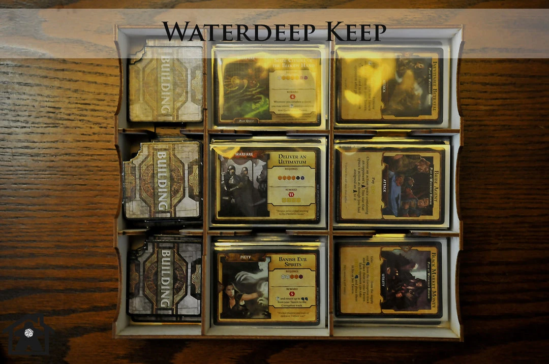 Meeple Realty - Waterdeep Keep (Compatible With LORDS OF WATERDEEP™) 4 Meeple Realty - Waterdeep Keep (Compatible With LORDS OF WATERDEEP™)