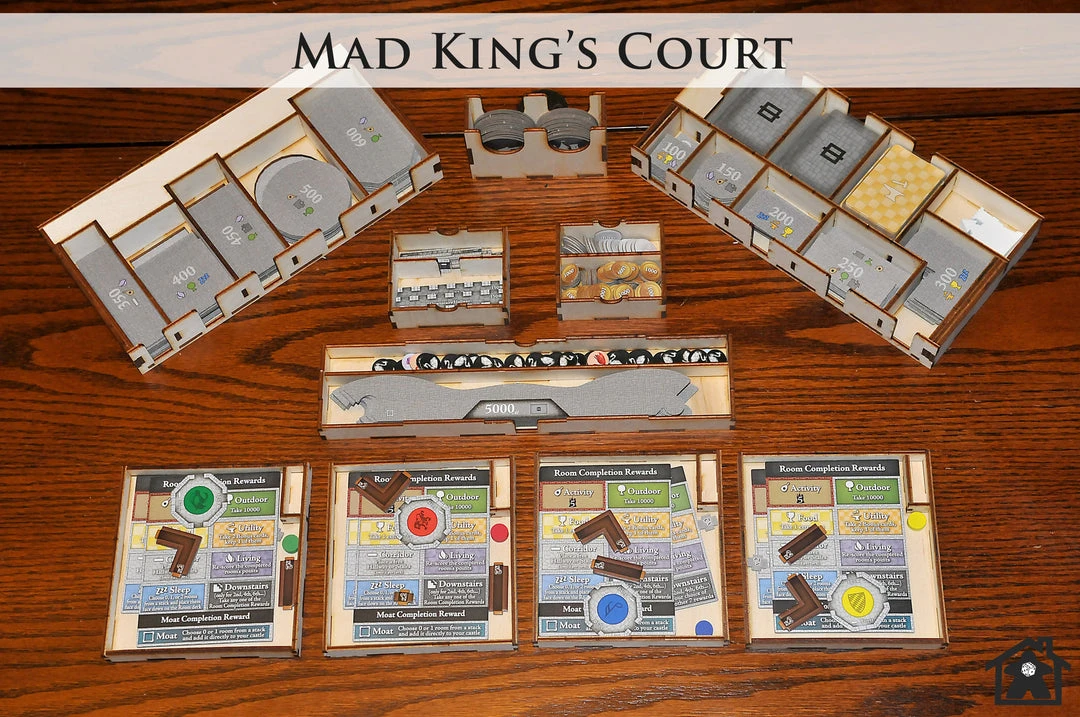 Meeple Realty - Mad King's Court (Compatible With CASTLES OF MAD KING LUDWIG™) 1 Meeple Realty - Mad King's Court (Compatible With CASTLES OF MAD KING LUDWIG™)