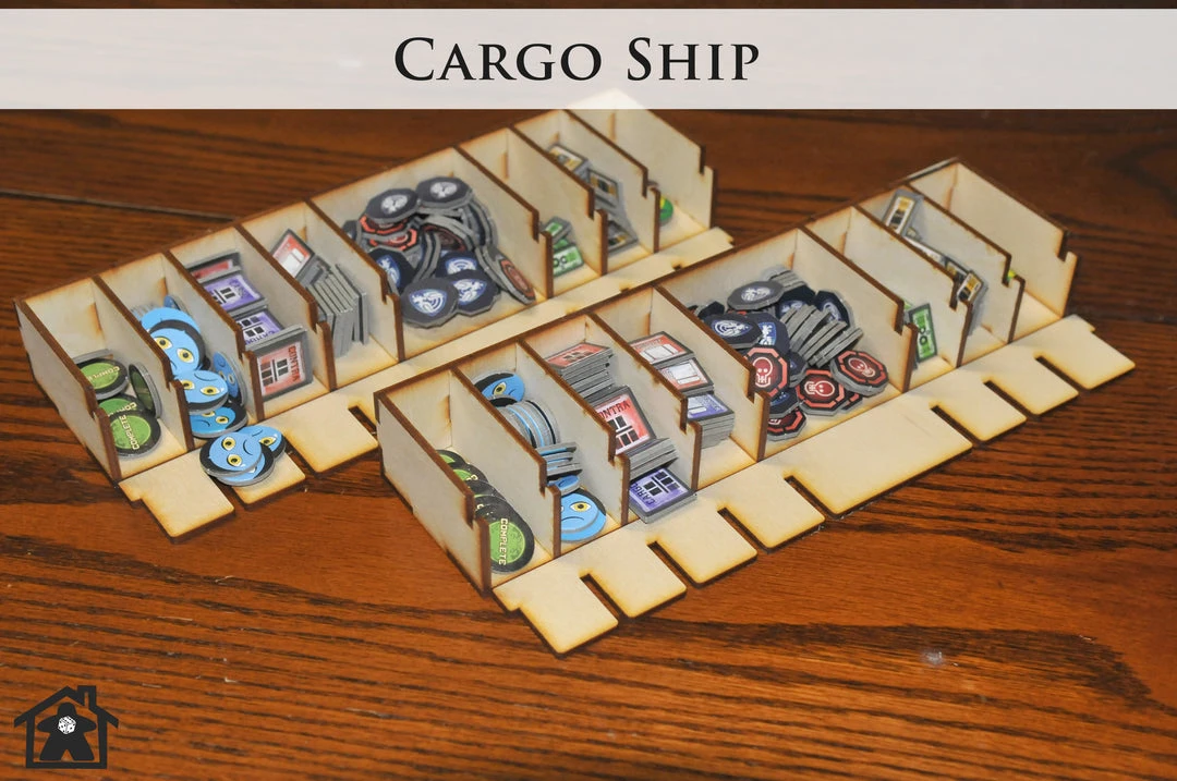 Meeple Realty - Cargo Ship (Compatible With FIREFLY™) 3 Meeple Realty - Cargo Ship (Compatible With FIREFLY™)