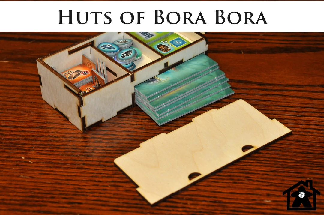 Meeple Realty - Huts Of Bora Bora (Compatible With BORA BORA™) 5 Meeple Realty - Huts Of Bora Bora (Compatible With BORA BORA™)