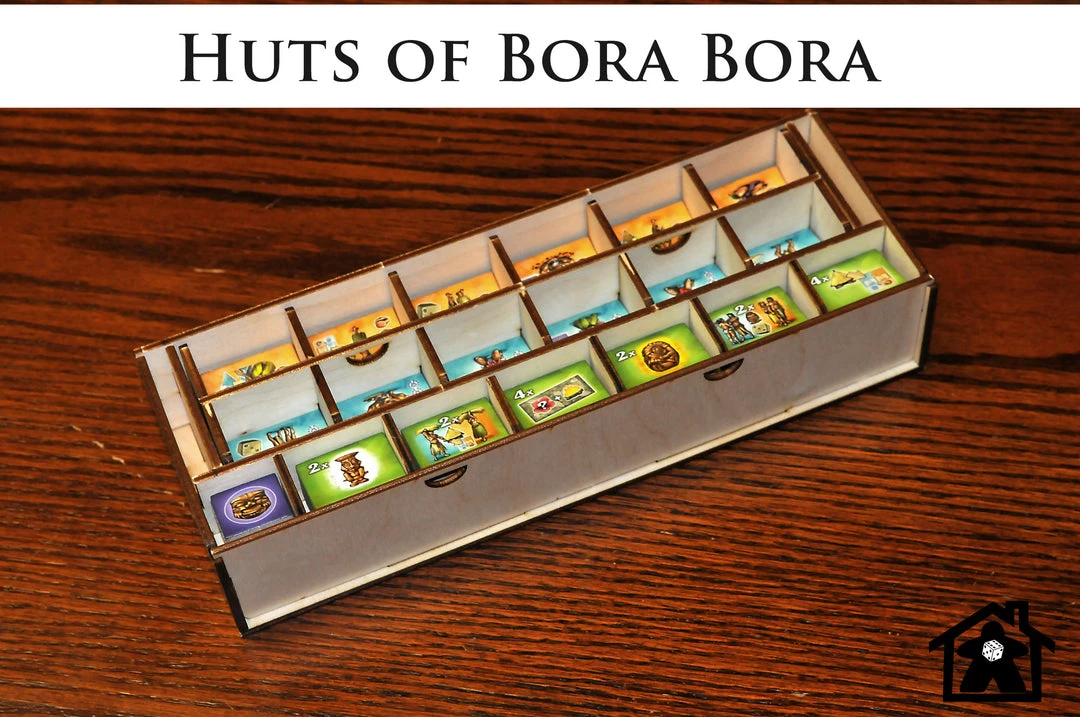 Meeple Realty - Huts Of Bora Bora (Compatible With BORA BORA™) 7 Meeple Realty - Huts Of Bora Bora (Compatible With BORA BORA™)