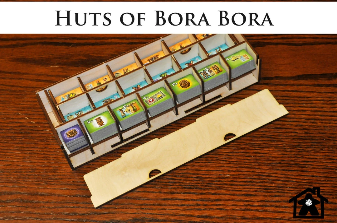 Meeple Realty - Huts Of Bora Bora (Compatible With BORA BORA™) 8 Meeple Realty - Huts Of Bora Bora (Compatible With BORA BORA™)