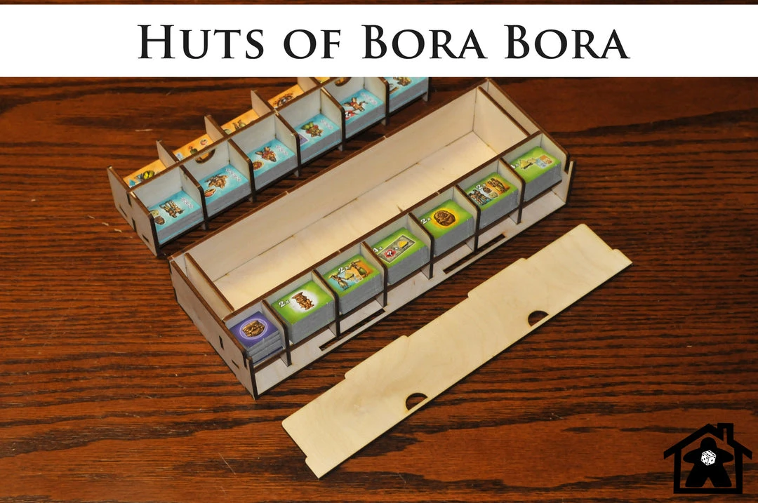 Meeple Realty - Huts Of Bora Bora (Compatible With BORA BORA™) 9 Meeple Realty - Huts Of Bora Bora (Compatible With BORA BORA™)