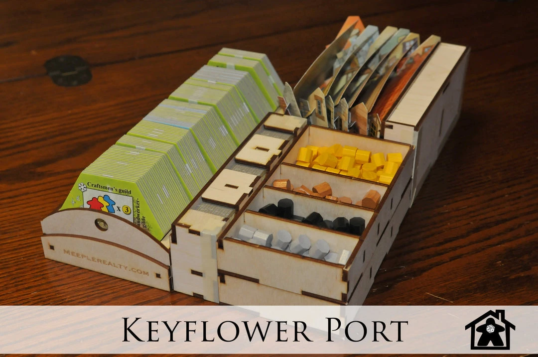 Meeple Realty - Keyflower Port (Compatible With KEYFLOWER™) 2 Meeple Realty - Keyflower Port (Compatible With KEYFLOWER™)