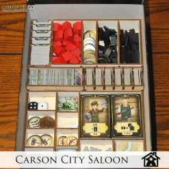 Meeple Realty - Carson City Saloon (Compatible With CARSON CITY: BIG BOX™) *PRE-ORDER* 20 Meeple Realty - Carson City Saloon (Compatible With CARSON CITY: BIG BOX™) *PRE-ORDER*