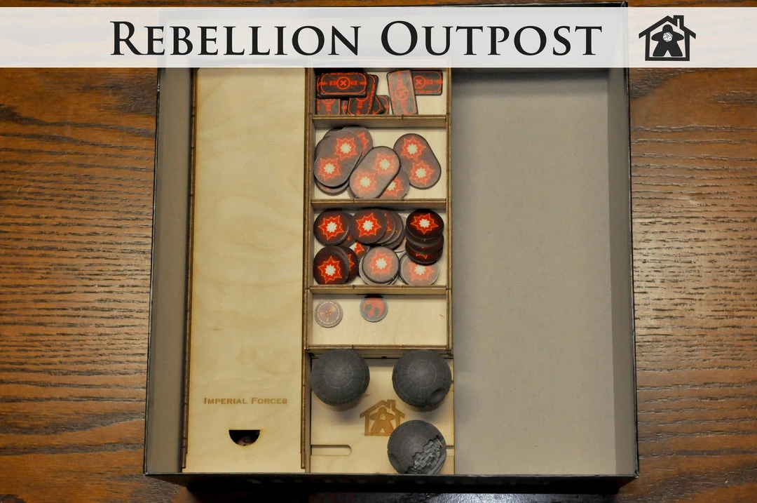 Meeple Realty - Rebellion Outpost (Compatible With STAR WARS: REBELLION™) 5 Meeple Realty - Rebellion Outpost (Compatible With STAR WARS: REBELLION™)