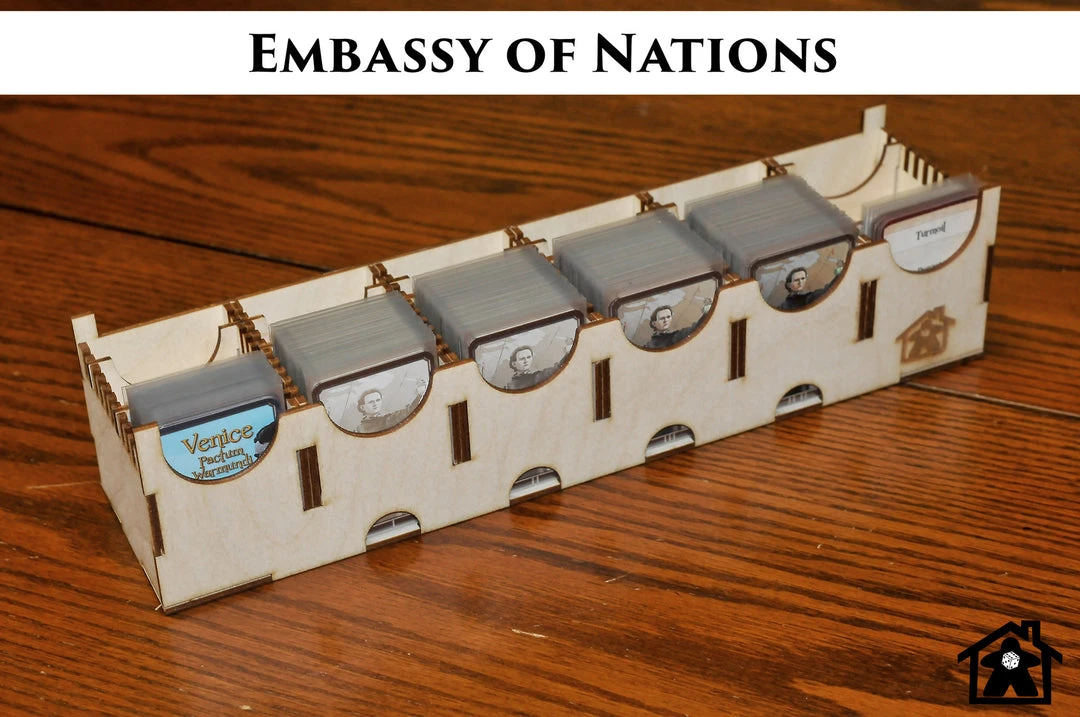 Meeple Realty - Embassy Of Nations (compatible With NATIONS™) 2 Meeple Realty - Embassy Of Nations (compatible With NATIONS™)