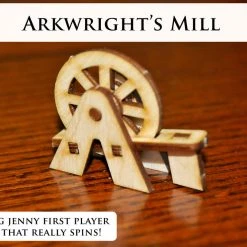 Meeple Realty - Arkwright's Mill (Compatible With ARKWRIGHT™)
