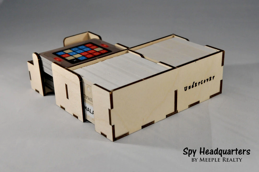 Meeple Realty - Spy Headquarters (Compatible With CODENAMES™) 1 Meeple Realty - Spy Headquarters (Compatible With CODENAMES™)