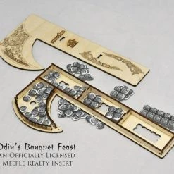 Meeple Realty - Odin's Banquet Hall (Compatible With FEAST FOR ODIN™)