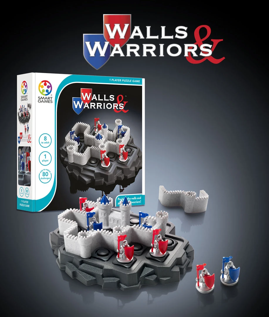 Smart Toys And Games Smart Games: Wall & Warriors Board Games 1 Smart Toys And Games Smart Games: Wall & Warriors Board Games
