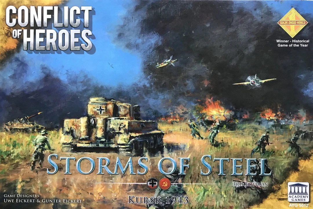 Academy Games Board Games Conflict Of Heroes: Storms Of Steel! - Kursk 1943 (Third Edition) 1 Academy Games Board Games Conflict Of Heroes: Storms Of Steel! - Kursk 1943 (Third Edition)