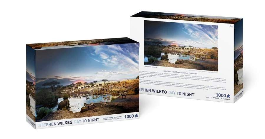 Puzzle - 4D Cityscape - Stephen Wilkes Serengeti National Park, Day To Night (1000 Pieces) May 16-22, 2022 2 Puzzle - 4D Cityscape - Stephen Wilkes Serengeti National Park, Day To Night (1000 Pieces) May 16-22, 2022