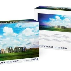 Puzzle - 4D Cityscape - Stephen Wilkes Stonehenge, U.K. Day To Night (1000 Pieces)