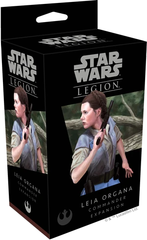 Fantasy Flight Games Star Wars: Legion - Leia Organa Commander Expansion 1 Fantasy Flight Games Star Wars: Legion - Leia Organa Commander Expansion