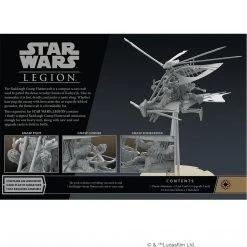 Fantasy Flight Games Star Wars: Legion - Raddaugh Gnasp Fluttercraft Unit Expansion Board Games