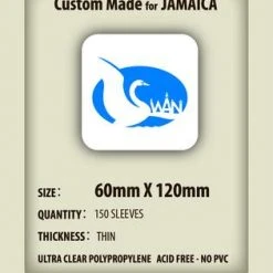 SWAN Sleeves - Card Sleeves (60 X 120 Mm) - 150 Pack, Thin Sleeves Jun 27-Jul 3, 2022