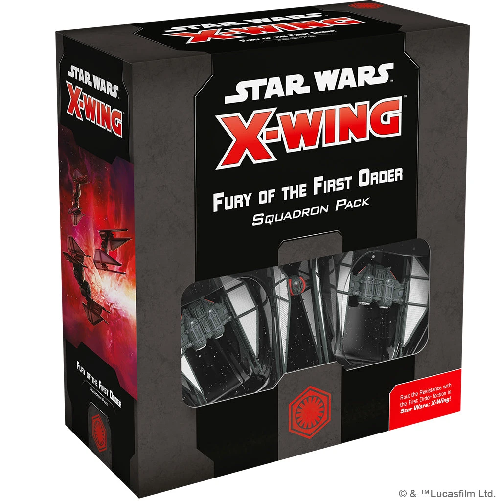 Fantasy Flight Games Star Wars X-Wing (Second Edition): Fury Of The First Order Squadron Pack 1 Fantasy Flight Games Star Wars X-Wing (Second Edition): Fury Of The First Order Squadron Pack