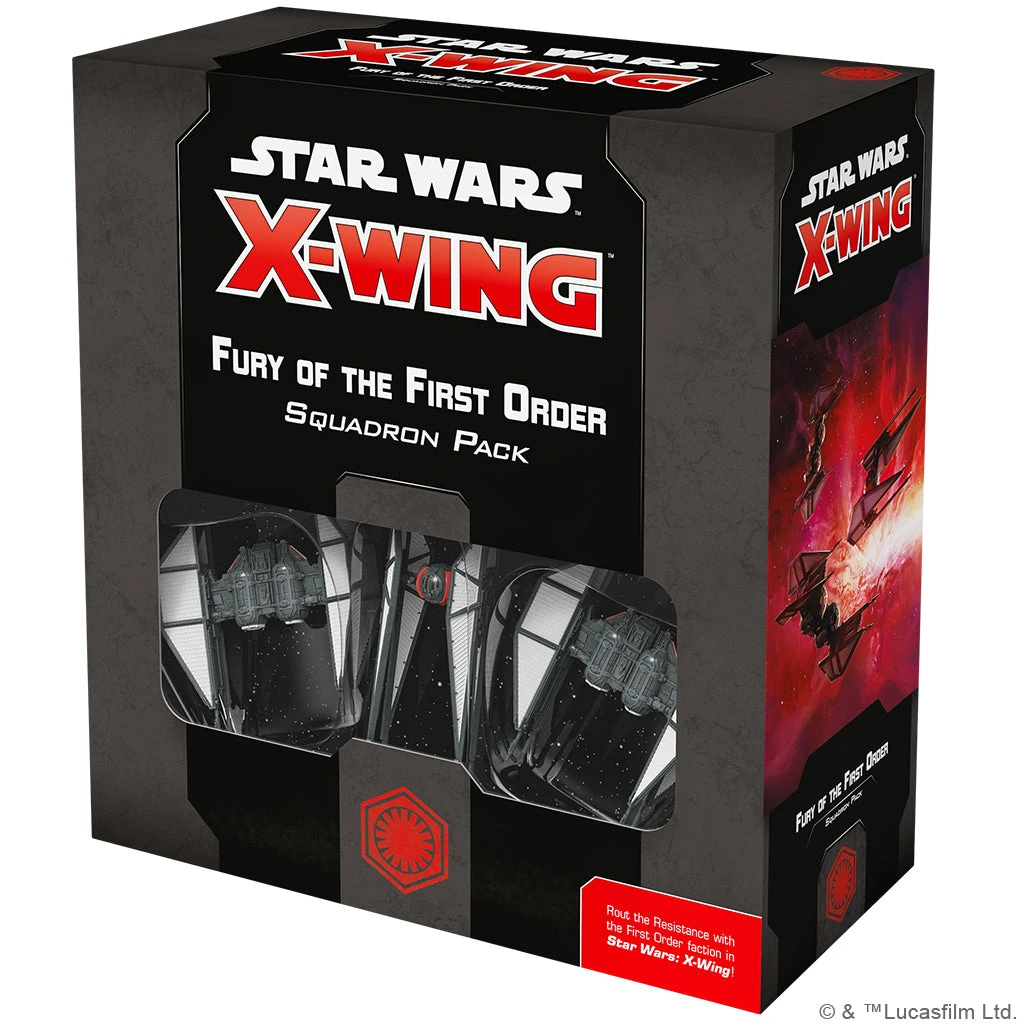 Fantasy Flight Games Star Wars X-Wing (Second Edition): Fury Of The First Order Squadron Pack 2 Fantasy Flight Games Star Wars X-Wing (Second Edition): Fury Of The First Order Squadron Pack