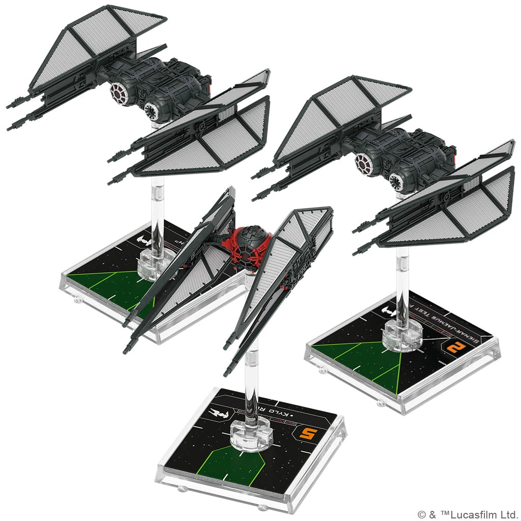 Fantasy Flight Games Star Wars X-Wing (Second Edition): Fury Of The First Order Squadron Pack 3 Fantasy Flight Games Star Wars X-Wing (Second Edition): Fury Of The First Order Squadron Pack