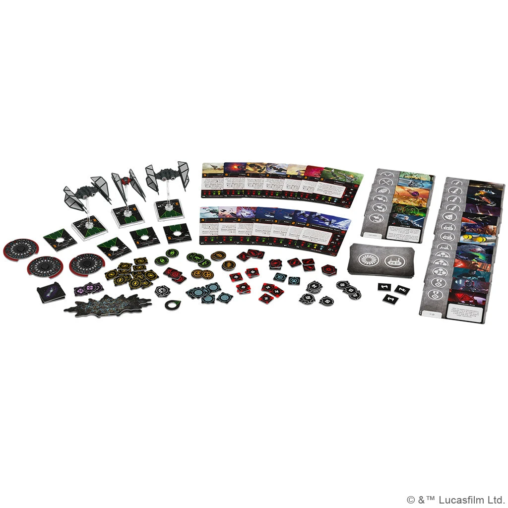 Fantasy Flight Games Star Wars X-Wing (Second Edition): Fury Of The First Order Squadron Pack 6 Fantasy Flight Games Star Wars X-Wing (Second Edition): Fury Of The First Order Squadron Pack